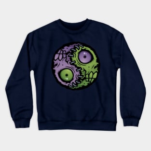 Zombie Yin-Yang Crewneck Sweatshirt